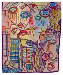 Portail, aquarelle, 2021